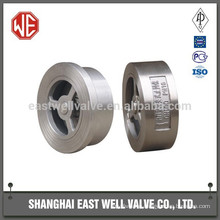 Wafer end non-return valve